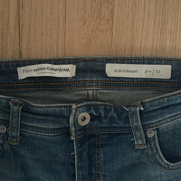 Pilcro Jeans size 27 slim straight leg - Picture 2 of 3